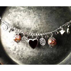 Trachtenschmuck|Tinas Schmucktruhe Charivari aus Edelstahl, Dirnd- Schmuck,Trachten, Medaillon