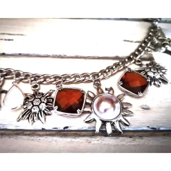 Discount Charivari Kette fürs Dirndl,  Dirnd- Schmuck, Accessoire, Fest ,Trachten, Hochzeit, Trachtenschmuck