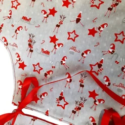 Hot Christbaumdecke genäht, Weihnachtsbaumdecke rund XL Weihnachtsbaumdecken