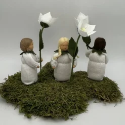 Winter|SewingSusi Christrose - Jahreszeitentisch  - Winter - Blumenkinder - Weihnachtsdeko