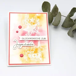 Best Coole Jugendweihekarte mit tollem jugendlichen Motiv, Glückwunschkarte zur Jugendweihe Glückwunschkarten
