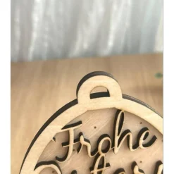 3D Anhänger für Ostern aus Holz in Osterhasenform personalisiert mit Name als kleines Geschenk, Holzanhänger Ostern Osterdeko