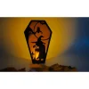 Best 3D Druck | Halloween Sarg Beleuchtet | Halloween Dekoartikel | Halloween 3D Druck | LED Kerze Beleuchtet | Lichtbild | V Deko Halloween
