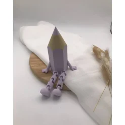 3D Druck Deko Stift mit Wackelbeinen – Schulkind Einschulung – Verschiedene Farben Kinder Einschulung