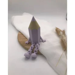 3D Druck Deko Stift mit Wackelbeinen – Schulkind Einschulung – Verschiedene Farben Kinder Einschulung