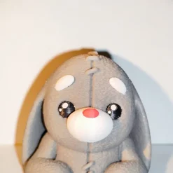 Outlet 3D gedruckter Hase im Kuscheltier-Look – Genähte Optik – Osterdeko & Sammlerfigur Osterhasen