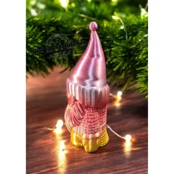 Weihnachtsdeko|Gisi's Dekostübchen 3D gedruckter Wichtel mit Woll Pullover