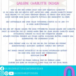 Danksagungskarten|Galerie Charlotte Design Danke, dass Du mir beim Wachsen geholfen hast Kart inkl. Umschlag