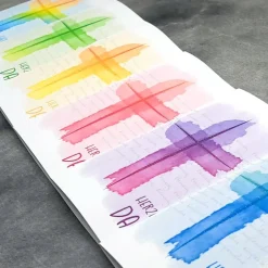 Dankeskarten|Reizvolle Karten und mehr Danksagungskarte Konfirmation Kommunion Firmung "Aquarell-Kreuz"