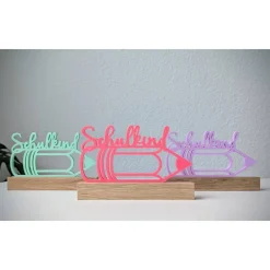 3D-DRUCK Schriftzug 