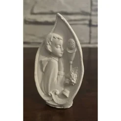 Deko Figur - Kommunion "Junge" - Creme - Gastgeschenke