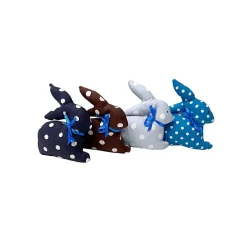 Discount Deko Hasen im 4er Set, Osterdeko Osterhasen