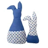 Online Deko Hasen im 2er Set, Stoffhasen, Osterhasen mit Tasche Ostergeschenke