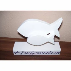 Online Deko zur  Kommunion, Taufe, Konfirmation, Hochzeit Fische klein Dekoration