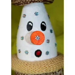 Clearance Dekofigur MURPHY Wichtel Upcycling Flasche Flaschenkunst Dekoration Collage Nikolausgeschenk Weihnachtsdeko Geldgeschenk Herbst