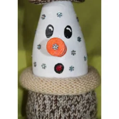 Clearance Dekofigur MURPHY Wichtel Upcycling Flasche Flaschenkunst Dekoration Collage Nikolausgeschenk Weihnachtsdeko Geldgeschenk Herbst