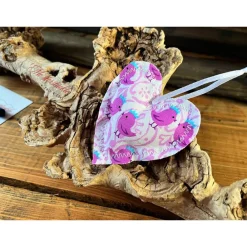 Best Dekoherzchen Set pink handgefertigt Herzdeko Osterdeko