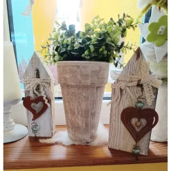 Sale Dekohäuschen aus Holz verziert Dekoration