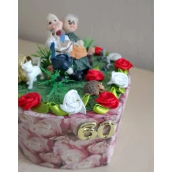 Best Dekoration Geldgeschenk Diamantene Hochzeit – Geschenkbox zur 60-jährigen Ehe mit Gedicht Geschenke