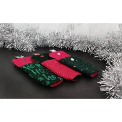 Desinfektionsmittel Anhänger / Handgeltasche mit Karabiner GOLD-DOTTY - Weihnachten, Advent | RÄUBERKIND Weihnachtsaccessoires