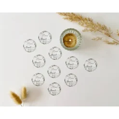 Best DIY 24 Teelicht Botschaften - Gastgeschenk Gastgeschenke
