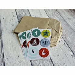 Sale DIY Adventskalenderset Zahlen + Tüten Adventskalender