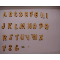 Deko Halloween|Creativ Werkstatt DIY Holz Großbuchstaben ABC 50mm bemalbar