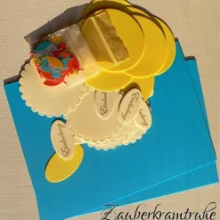 Clearance DIY-Set Regenbogenfische im Kreis - 10 Einladungen für Taufe, Kommunion, Konfirmation Regenbogen Fische Bastelset Karte Einladung Einladungskarten
