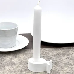 New 3D-Kerzenständer Fisch für Taufe, Kommunion, Konfirmation in über 50 Farben Taufkerzen