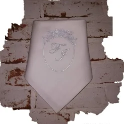 New Edle Stoffservietten mit Monogramm Servietten