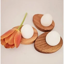 Ostertischdeko|HandgeschreinertDE Eierhalter aus Holz, Ostern, Dekoration, Eierbecher