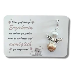 Danksagungskarten|MiniGeschenke Eine großartige Erzieherin…braun