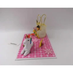 Dekoration|SaBienchenshop Einhorn Geldgeschenk zum Schulanfang – Kreative Alternative zur Schultüte für Mädchen |