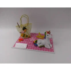 Dekoration|SaBienchenshop Einhorn Geldgeschenk zum Schulanfang – Kreative Alternative zur Schultüte für Mädchen |