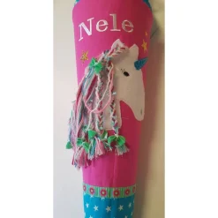 Best Einhorn Schultüte mit Namen Zuckertüte Einschulung Kinder Schultüten