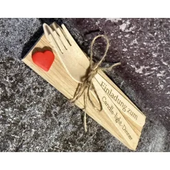 Gutscheine|DER KLEINE SERVICE Einladung zum Candle-light-Dinner, romantisches Abendessen, Einladung zu Valentinstag
