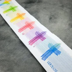 Clearance Einladungskarte Konfirmation, Kommunion & Firmung – Aquarell-Kreuz, personalisierbar Einladungskarten