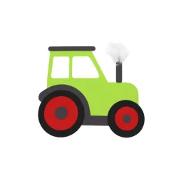 Best Einladungskarte Traktor Bastelset | Traktor Einladungskarten | grüner Traktor | Traktor zum basteln | Traktor Mottoparty Kinder Einladungskarten