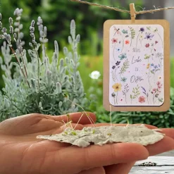 Best Einpflanzbare Karte zu Ostern aus Samenpapier | nachhaltige Geschenke | Grußkarte zu Ostern Osterkarten