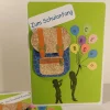 Glückwunschkarten|Rosarium Einschulung Grußkarte Geldfach Schultasche ABC Glückwunschkarte