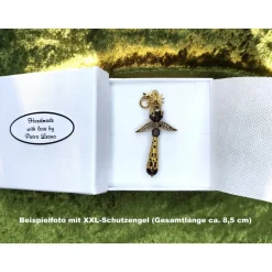 New Elegante Schmuckschachtel/-Etui 8,2x8,2x2,9cm Geschenkverpackung f. Armband Ohrringe Anhänger Engel Schmuckset Matt-Weiß Geschenkverpackungen