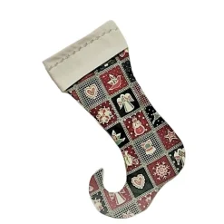 Outlet Elfensocke, Kaminsocke zum befüllen und aufhängen Nikolausstiefel