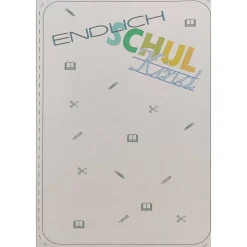 Danksagungskarten|Plottpourrie "Endlich Schulkind" Stift und Abc aus Raysin