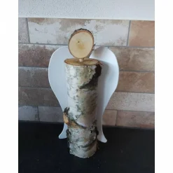 Weihnachtsdeko|Sternenzauber Engel aus Birke