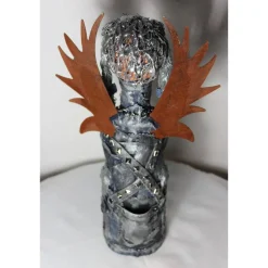 Weihnachtsdeko|Susanne Hiebl...die etwas andere Art! Engelsfigur BIKER-ENGEL Steampunk Gothic Verrückte Skulptur Upcycling Dekofigur Künstlerfigur Weihnachten Halloweendeko
