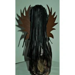 Clearance Engelsfigur STEAMPUNK-TINE Steampunk Gothic Dekoration Verrückter Engel Skulptur Upcycling Halloweendeko Weihnachtsdeko