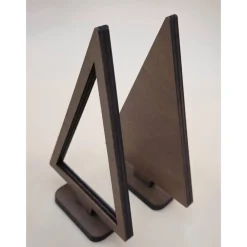 Hot 2er Set Tannenbaum aus Holz Line Art minimalistisches Design modern abstrakter Weihnachtsbaum Weihnachtsdeko Weihnachten Weihnachtsdeko