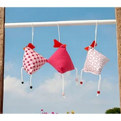Best 3-er Set "Verrückte Hühner", Osterhühner zum Aufhängen Osterdeko