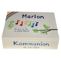 Geschenke|SuAn-Bilder Erinnerungskiste Erinnerungsbox „ Du bist ein Ton in Gottes Melodie“