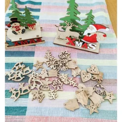 Discount 27er-Set Tischdeko Weihnachten, Streudeko Weihnachten, 2 Variationen zur Auswahl Weihnachtsdeko